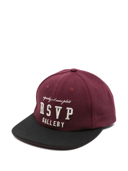  Agolde Rsvp Baseball Cap - Red 