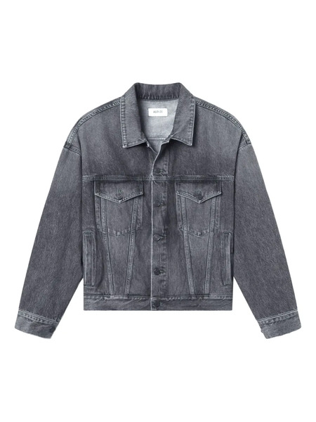  Agolde Stefano Flap-pocket Jacket - Grey 
