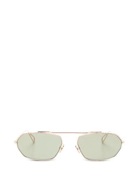  Ahlem Anjou Geometric-frame Sunglasses - Gold 