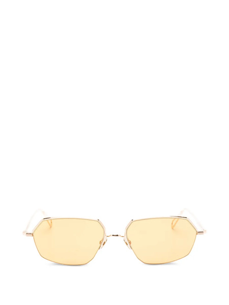  Ahlem Bagnolet Geometic-frame Sunglasses - Gold 