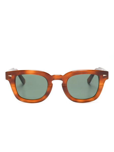  Ahlem Champ De Mars Square-frame Sunglasses - Brown 