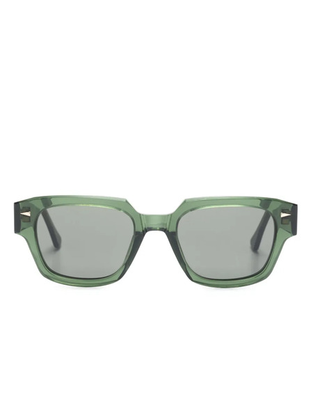  Ahlem Rivoli Square-frame Sunglasses - Green 