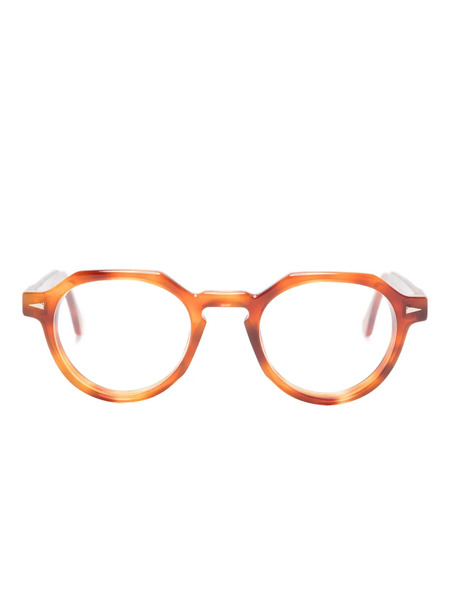  Ahlem Round-frame Glasses - Orange 