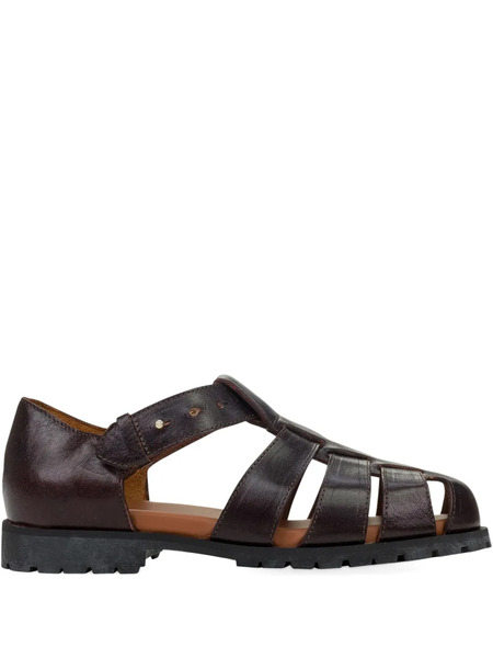  Aimé Leon Dore Leather Sandals - Brown 