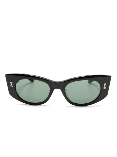  Akoni Cat Eye-frame Sunglasses - Black 