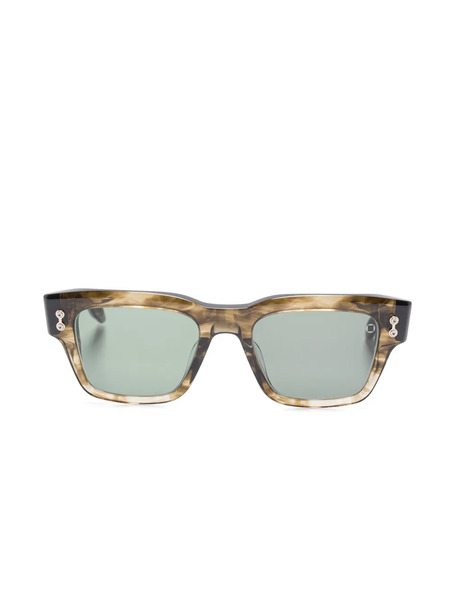  Akoni Columba Square-frame Sunglasses - Brown 