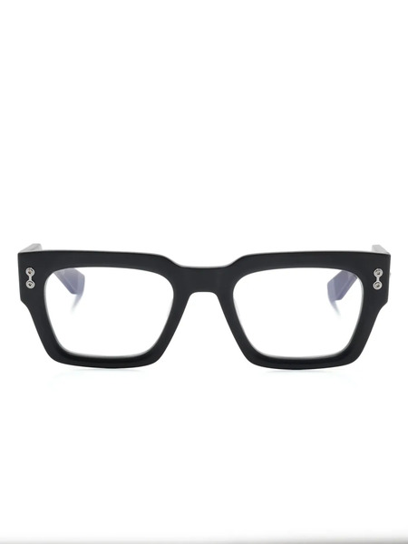  Akoni Cosmo Rectangle-frame Glasses - Black 