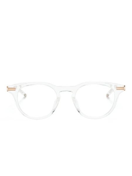  Akoni Gemini Round-frame Glasses - Gold 