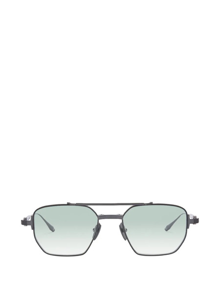  Akoni Proteus Geometric-frame Sunglasses - Silver 