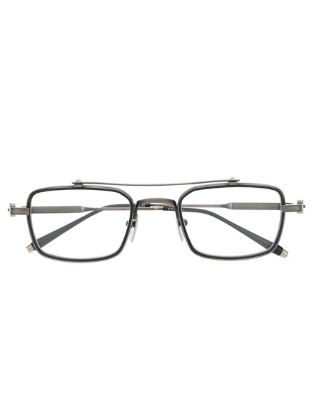  Akoni Rectangle-frame Glasses - Grey 