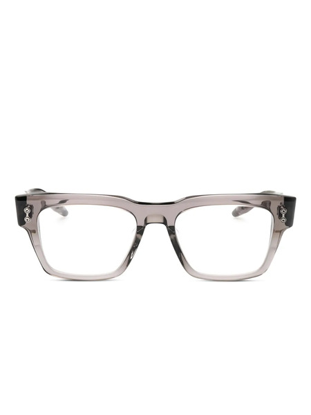  Akoni Rectangle-frame Glasses - Grey 