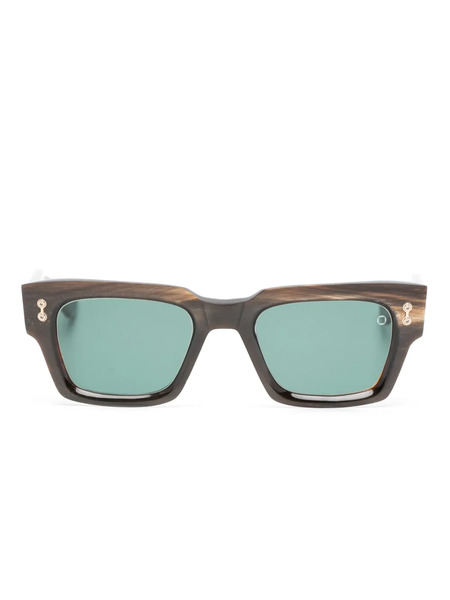  Akoni Square-frame Sunglasses - Brown 