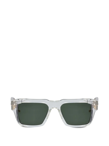  Akoni Square-frame Sunglasses - White 