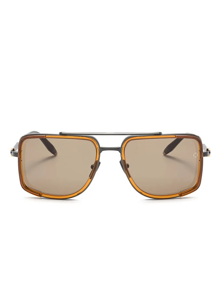  Akoni Stargazer Square-frame Sunglasses - Black 