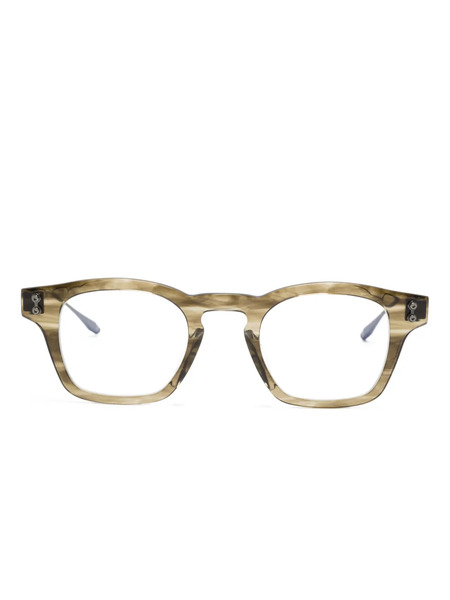  Akoni Wise Wayfarer-frame Glasses - Grey 