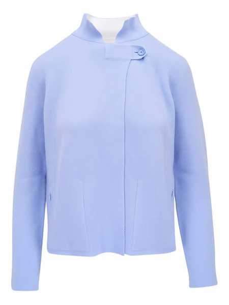  Akris Button Jacket - Blue 