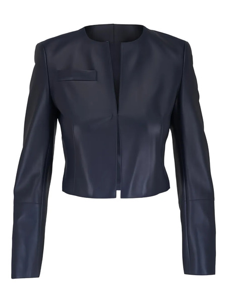  Akris Hasson Cropped Jacket - Blue 