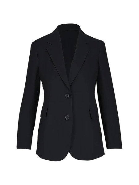  Akris Malik Button Jacket - Black 