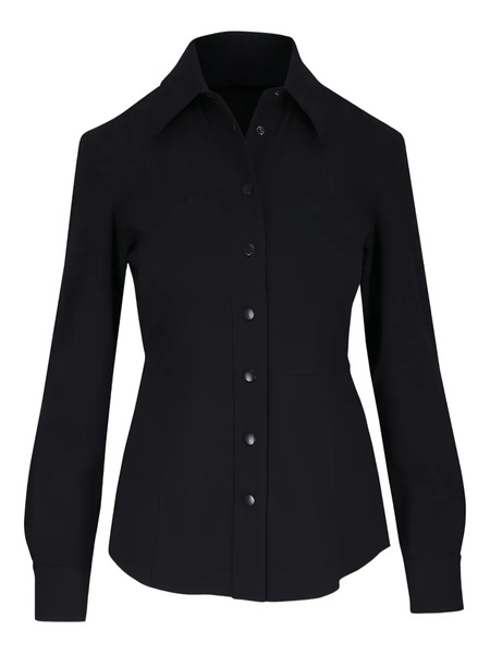  Akris Punto Buttoned Collared Shirt - Black 