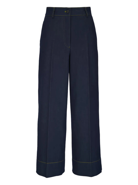  Akris Punto Contrast-stitching Jeans - Blue 