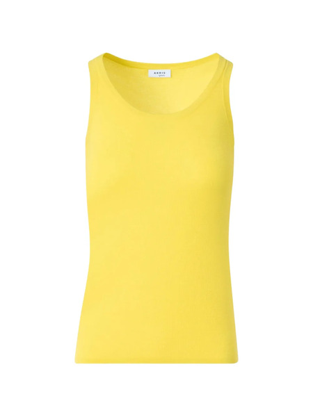  Akris Punto Scoop-neck Top - Yellow 