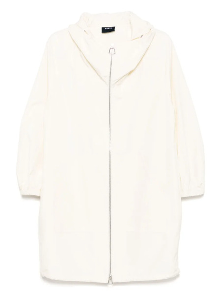  Akris Silk Taffeta Parka - Yellow 