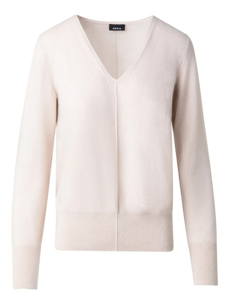 Akris V-neck Panelled Sweater - Neutrals 