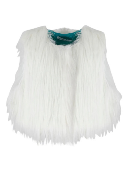  Alabama Muse Cropped Vest - White 