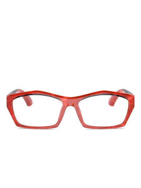  Alain Mikli Geometric Frames - Red 