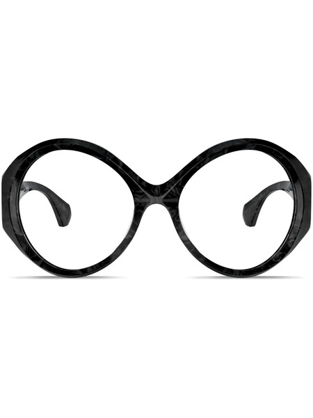  Alain Mikli Oval-frame Sunglasses - Black 