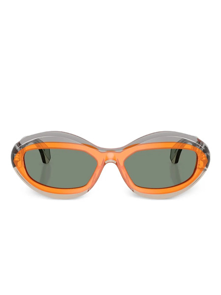  Alain Mikli Oval-frame Sunglasses - Grey 