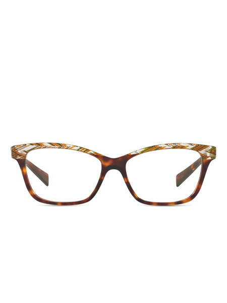  Alain Mikli Tortoiseshell-effect Glasses - Brown 