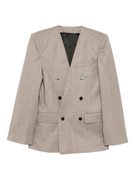  Alainpaul Double-breasted Blazer - Neutrals 