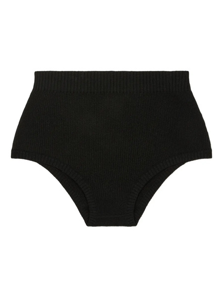  Alanui Cashmere-blend Shorts - Black 