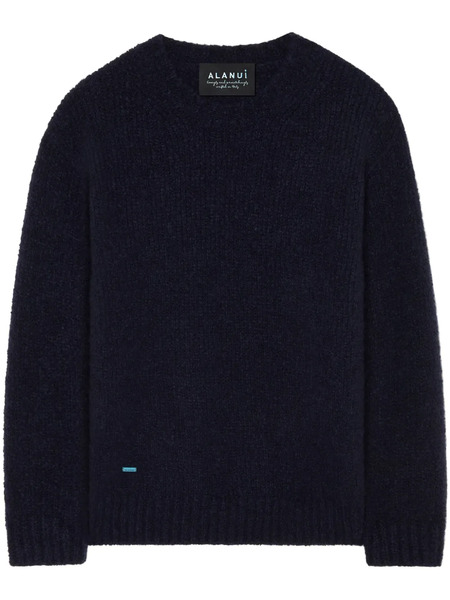  Alanui Finest Ribbed Sweater - Blue 