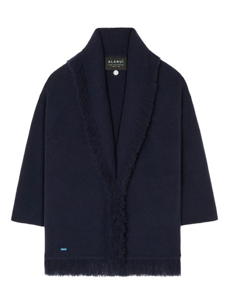  Alanui Fringed Cardigan - Blue 