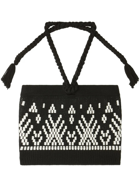  Alanui Jungle Beat Top - Black 