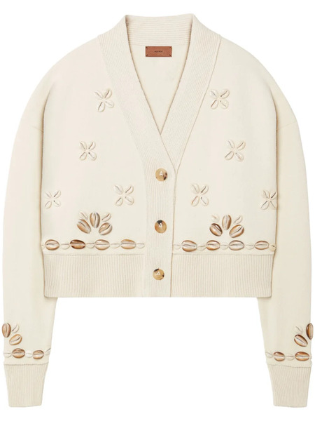  Alanui Ocean Dream Cardigan - Neutrals 