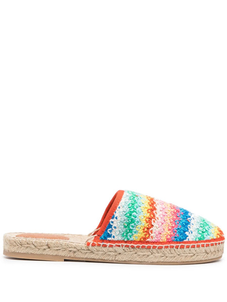  Alanui Over The Rainbow Espadrilles - Green 
