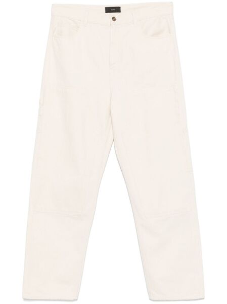  Alanui Raw Cargo Denim Pants - Neutrals 