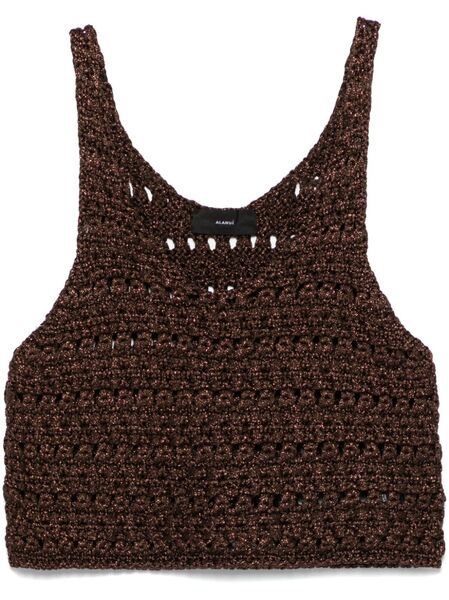  Alanui Ray Of Light Top - Brown 