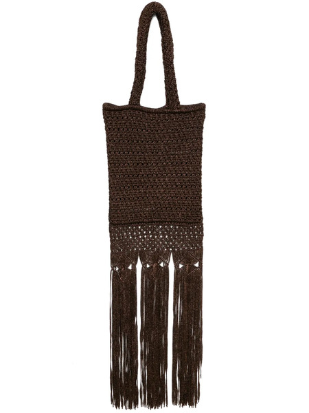  Alanui Ray Of Light Tote Bag - Brown 