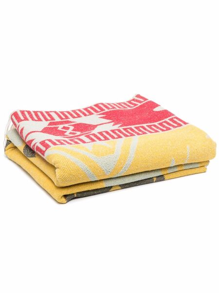  Alanui Riding The Wave Towel - Yellow 