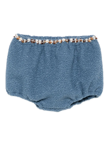  Alapage Embroidered Bloomers - Blue 