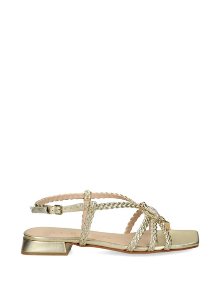  Albano Braided Sandals - Gold 