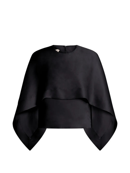  Alberta Ferretti Cape-style Top - Black 