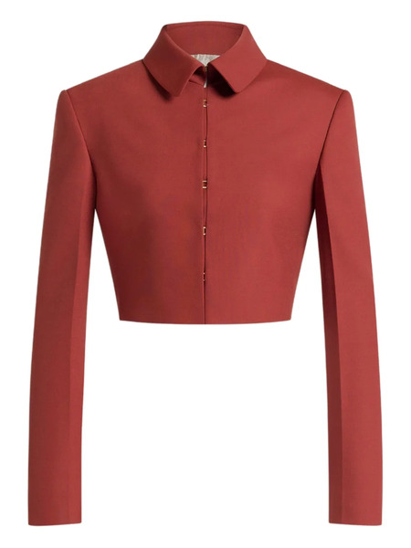  Alberta Ferretti Collared Jacket 