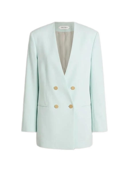  Alberta Ferretti Double-breasted Blazer - Blue 