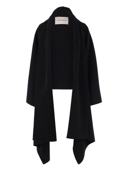  Alberta Ferretti Draped Jacket - Black 