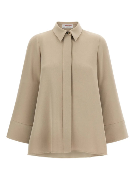  Alberto Biani Concealed-button Shirt - Neutrals 